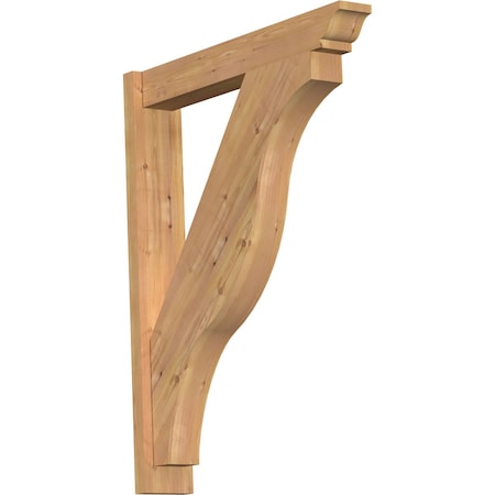 Ekena Millwork Funston Traditional Smooth Outlooker, Western Red Cedar, 5 1/2"W x 32"D x 40"H OUT06X32X40FST01SWR